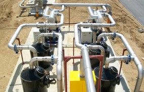 Filtry HDPE – systém čištění bioplynu
